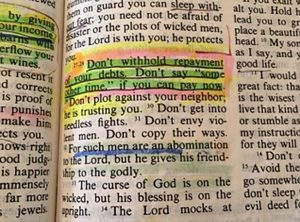 Proverbs scripture